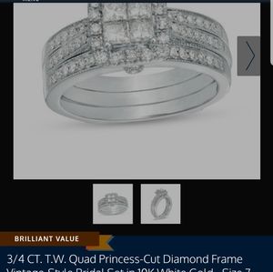 Engagement ring set